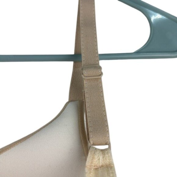 Maidenform Bra Wire Beige Lace Women's Size 38D - See description - Picture 2 of 8